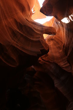 Beautiful Antelope canyon in Grand canyon