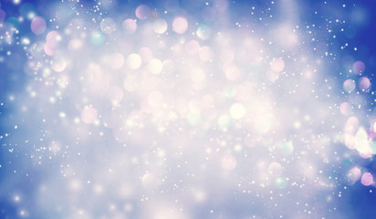 Beautiful abstract shiny light and glitter background