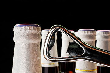 Beer Bottles and Opener