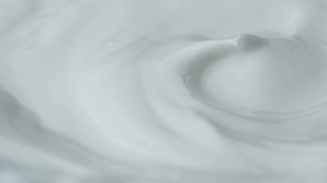 Closeup shot of cosmetics cream with rotate
