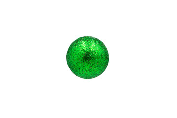 Beautiful Christmas-tree decorations - brilliant spheres .