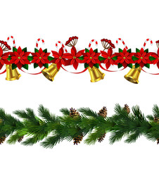 Vector Christmas Border