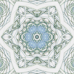 Smooth and soft fractal spirals, digital artwork for creative gr