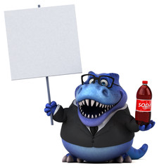 Fun Trex - 3D Illustration