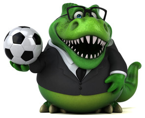 Fun Trex - 3D Illustration