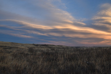 Prairie Skies in Winter