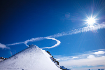 Swiss Jungfrau Mountain