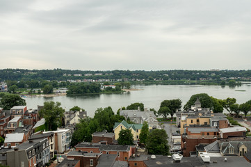 Harrisburg Cityscape in Pennsylvania
