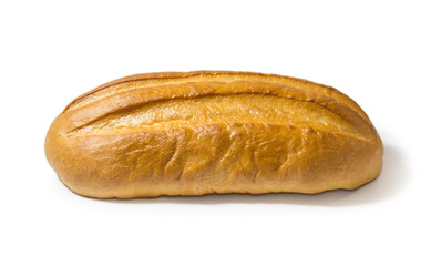 Bread on a white background