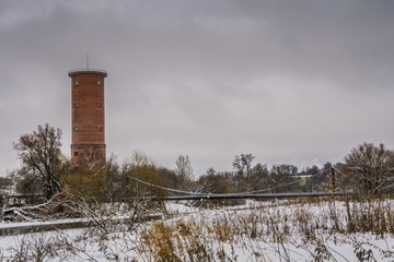 Brick Water Tower