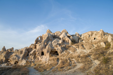 Fototapeta premium Abandoned Cave Houses