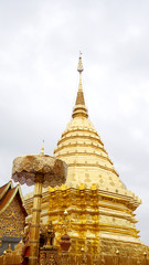 Buddhism pagoda in Thailand