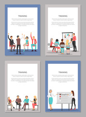 Training Set of Posters with People at Conference