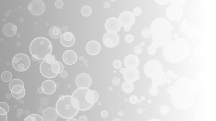 Abstract Bokeh White and Gray Vector Backgrounds