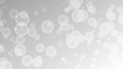 Abstract Bokeh White and Gray Vector Backgrounds