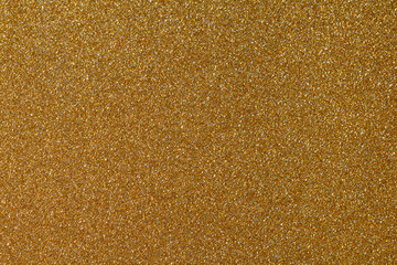 The gold glitter texture background