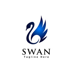 Abstract Swan logo