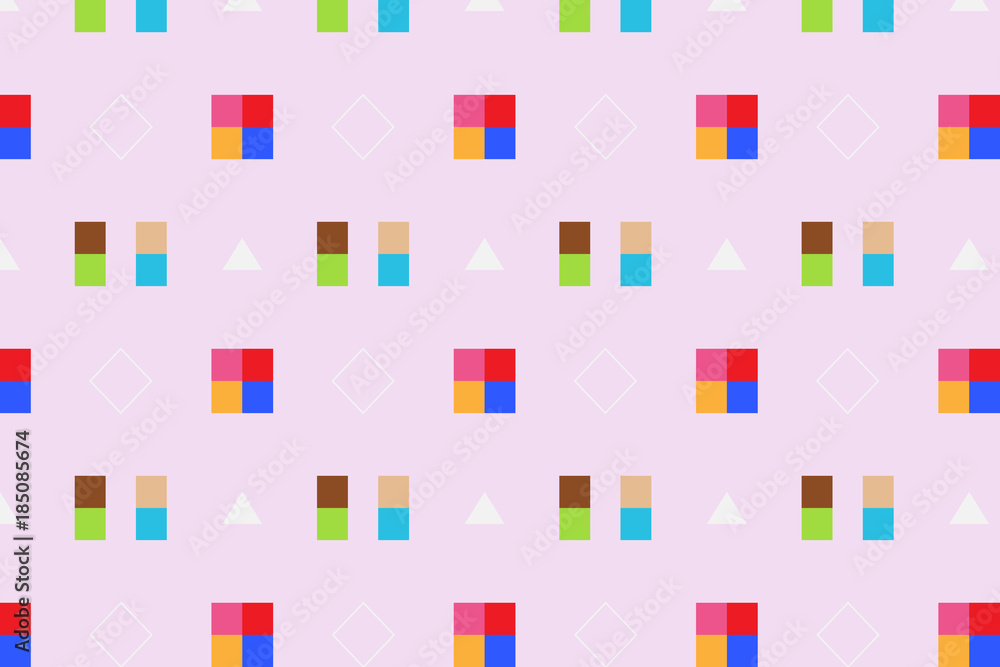 Poster abstract pattern background.vector and illustration