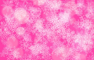 Naklejka na ściany i meble Snowflakes background 