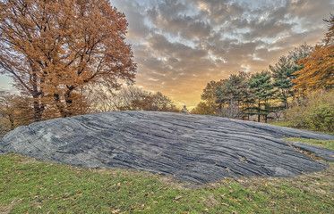 Obraz premium Central Park, New York City autumn