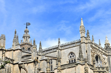 Fototapeta na wymiar Catedral de Santa María de la Sede- Cathedral of Saint Mary of the See.