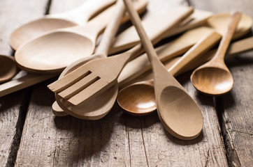 Wood spoons