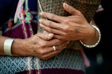 Hands of a Po Karen Woman