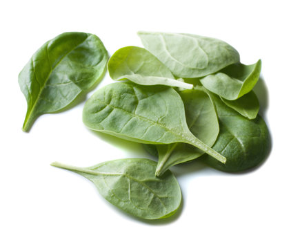 Spinach Isolated on a white background