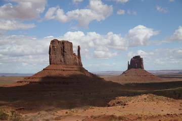 Fototapeta na wymiar Beautiful Landscape of Monument Valley - Utah - Arizona - USA 