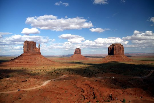 Beautiful Landscape of Monument Valley - Utah - Arizona - USA  