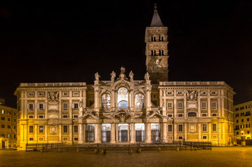 Obraz premium Basilica di Santa Maria Maggiore, Rome, Italy