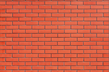 Seamless brick wall surface, brickwork as background