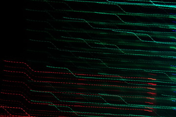 ​ Complex abstract digital design lines - Background texture pattern of colourful lighting