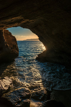 Klippen von Tropea im Morgenlicht