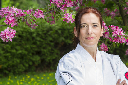 martial artist woman