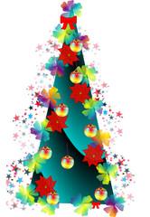 Abstract image,Stylized Christmas Tree,New Year,tree,