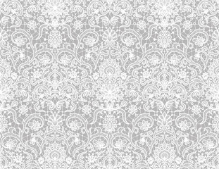 Seamless white lace - 185108479