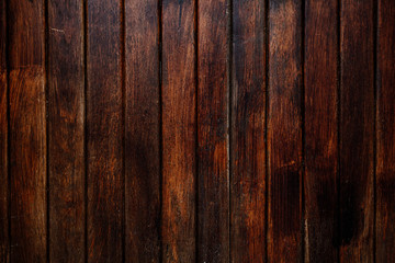 texture brown wooden boards close up