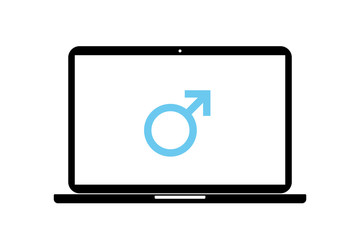 Laptop - Geschlecht Mann