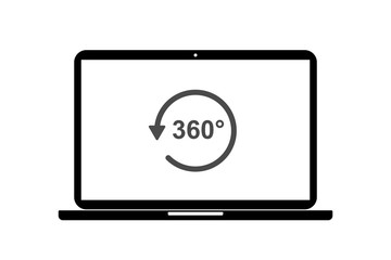 Laptop - 360 Grad - Virtuelle Realität