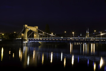 Fototapeta na wymiar Wrocław - Most Grunwaldzki
