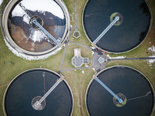 Aerial View of Solar Panels