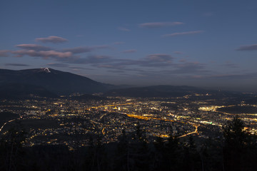 Blick über Villach, Kärnten
