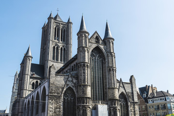 Saint Nicholas Church in Ghent, Belgium