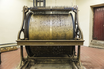 Bell tower carillon in Ghent, Belgium