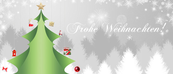 Schöner Weihnachtsbaum