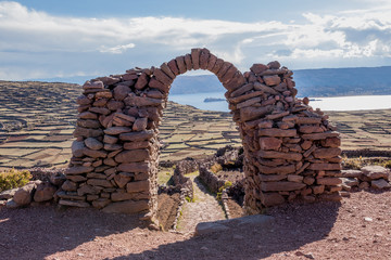 Portes en pierres - Pérou