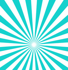 Obraz premium Rays background vector illustration, white or blue ray from center backdrop