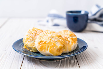 Homemade apple pie in asian style