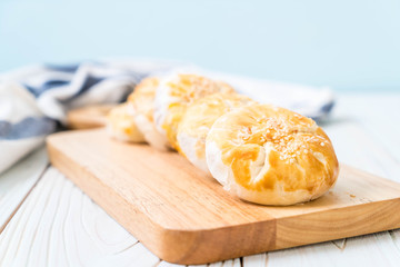Homemade apple pie in asian style